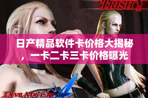日产精品软件卡价格大揭秘，一卡二卡三卡价格曝光