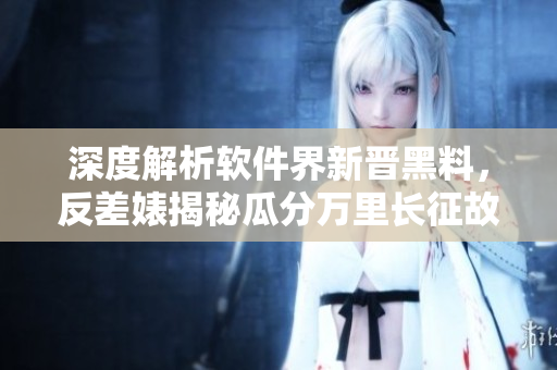 深度解析软件界新晋黑料，反差婊揭秘瓜分万里长征故事