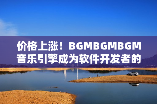价格上涨！BGMBGMBGM音乐引擎成为软件开发者的首选