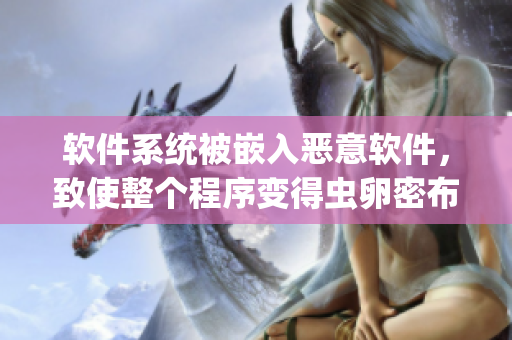 软件系统被嵌入恶意软件，致使整个程序变得虫卵密布