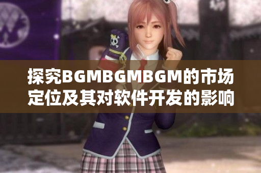 探究BGMBGMBGM的市场定位及其对软件开发的影响