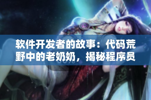 软件开发者的故事：代码荒野中的老奶奶，揭秘程序员的传奇人生