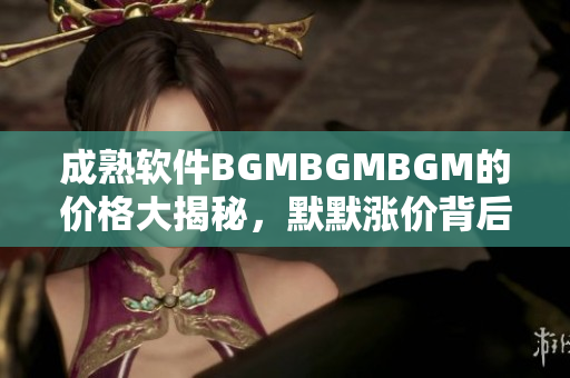 成熟软件BGMBGMBGM的价格大揭秘，默默涨价背后的逻辑解析