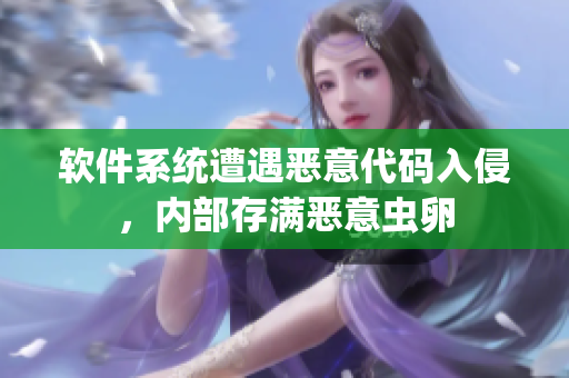 软件系统遭遇恶意代码入侵，内部存满恶意虫卵
