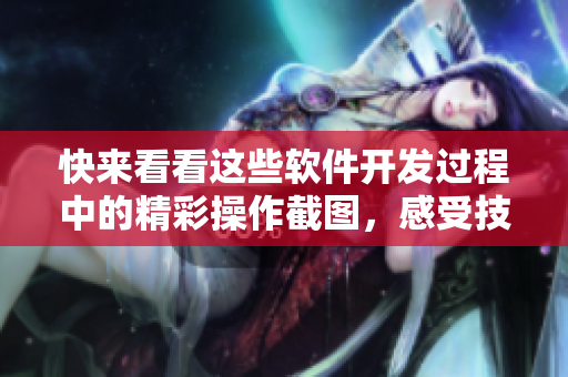 快来看看这些软件开发过程中的精彩操作截图，感受技术的魅力!