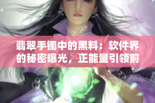 翡翠手镯中的黑料：软件界的秘密曝光，正能量引领前行