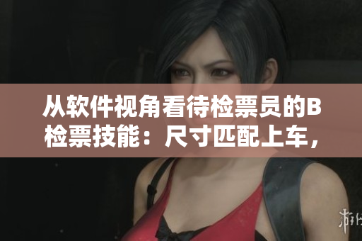 从软件视角看待检票员的B检票技能：尺寸匹配上车，提高客流效率
