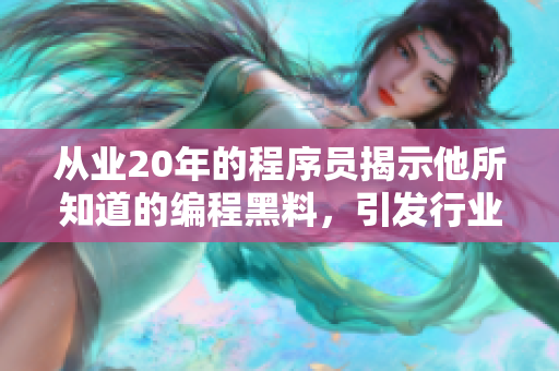 从业20年的程序员揭示他所知道的编程黑料，引发行业内讨论