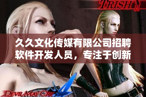 久久文化传媒有限公司招聘软件开发人员，专注于创新应用与技术开发