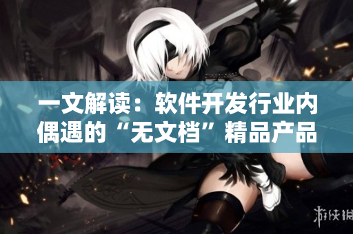 一文解读：软件开发行业内偶遇的“无文档”精品产品