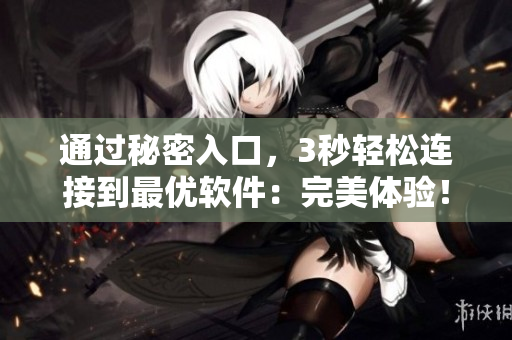 通过秘密入口，3秒轻松连接到最优软件：完美体验！