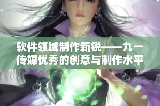 软件领域制作新锐——九一传媒优秀的创意与制作水平