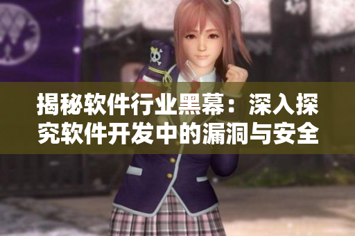揭秘软件行业黑幕：深入探究软件开发中的漏洞与安全问题