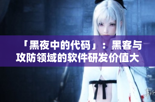 「黑夜中的代码」：黑客与攻防领域的软件研发价值大于普通软件制作？