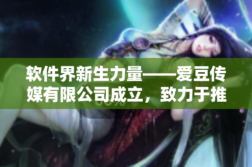 软件界新生力量——爱豆传媒有限公司成立，致力于推动软件产业发展