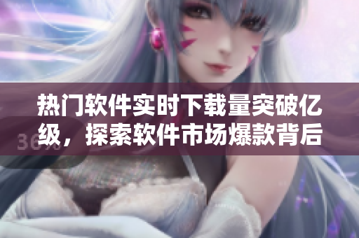 热门软件实时下载量突破亿级，探索软件市场爆款背后的秘密