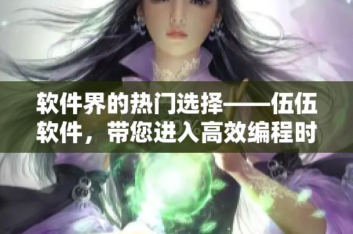 软件界的热门选择——伍伍软件，带您进入高效编程时代