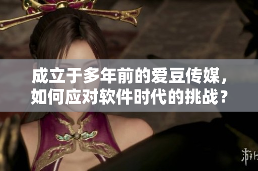 成立于多年前的爱豆传媒，如何应对软件时代的挑战？
