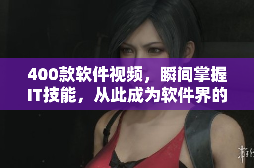 400款软件视频，瞬间掌握IT技能，从此成为软件界的专家！