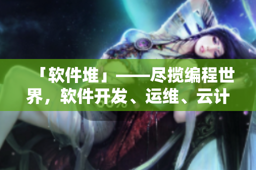 「软件堆」——尽揽编程世界，软件开发、运维、云计算、人工智能，应有尽有！