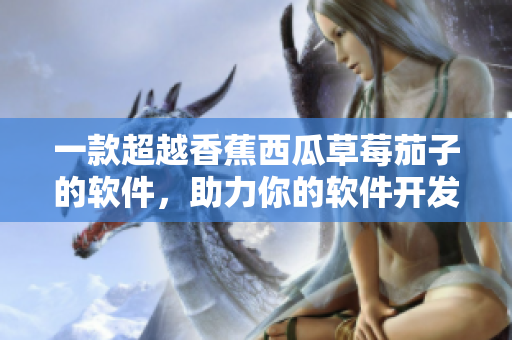 一款超越香蕉西瓜草莓茄子的软件，助力你的软件开发工作  软件开发助手