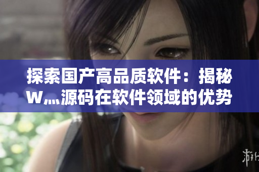 探索国产高品质软件：揭秘W灬源码在软件领域的优势与应用