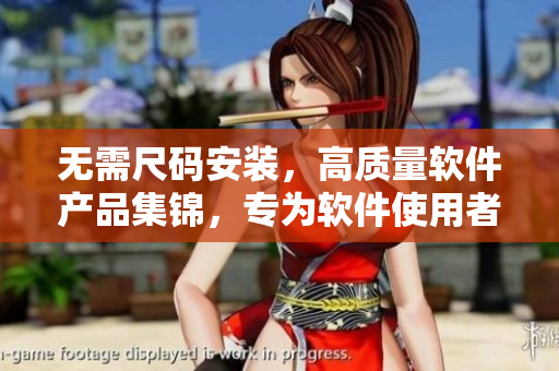 无需尺码安装，高质量软件产品集锦，专为软件使用者打造