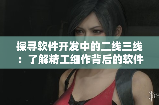 探寻软件开发中的二线三线：了解精工细作背后的软件设计奥妙