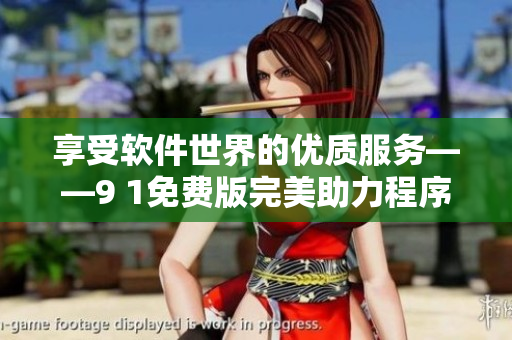 享受软件世界的优质服务——9 1免费版完美助力程序开发
