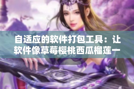 自适应的软件打包工具：让软件像草莓樱桃西瓜榴莲一样得到全面保护