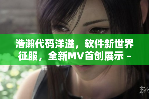 浩瀚代码洋溢，软件新世界征服，全新MV首创展示 – 《软件界无限》