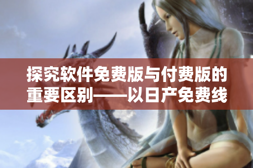 探究软件免费版与付费版的重要区别——以日产免费线路为例