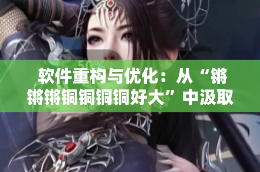  软件重构与优化：从“锵锵锵铜铜铜铜好大”中汲取灵感
