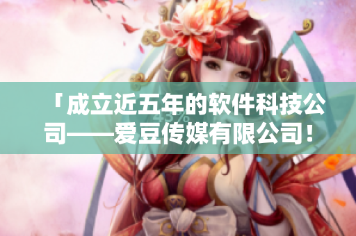 「成立近五年的软件科技公司——爱豆传媒有限公司！」