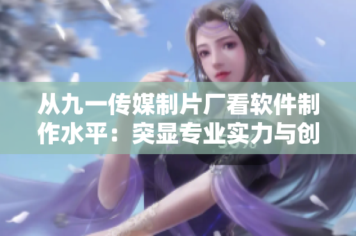 从九一传媒制片厂看软件制作水平：突显专业实力与创意魅力