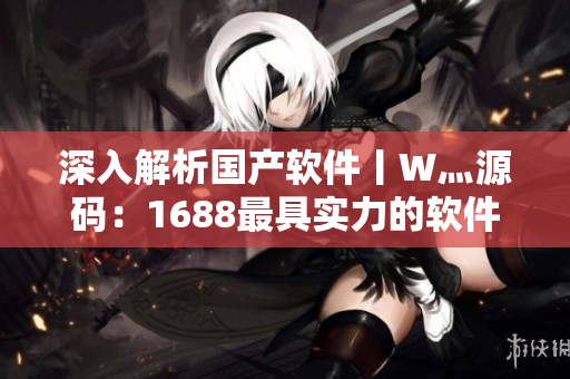 深入解析国产软件丨W灬源码：1688最具实力的软件开发工具