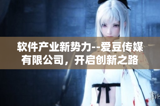 软件产业新势力--爱豆传媒有限公司，开启创新之路