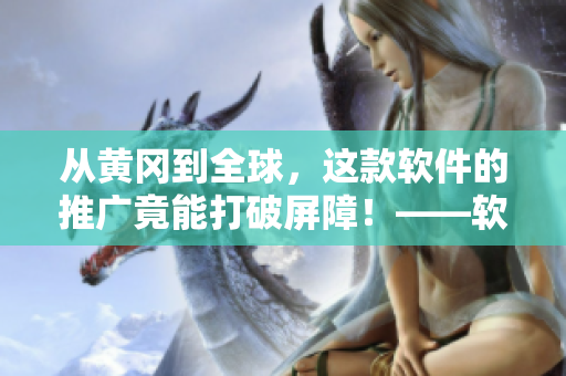 从黄冈到全球，这款软件的推广竟能打破屏障！——软件推广故事