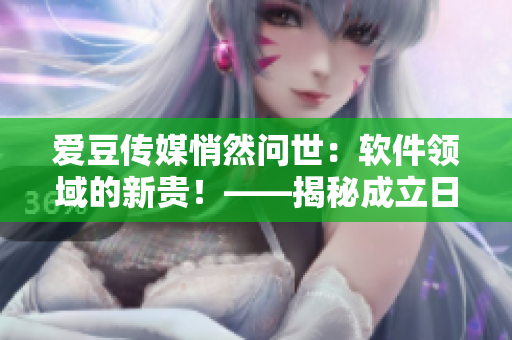 爱豆传媒悄然问世：软件领域的新贵！——揭秘成立日期