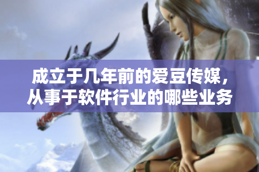 成立于几年前的爱豆传媒，从事于软件行业的哪些业务？