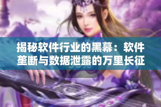 揭秘软件行业的黑幕：软件垄断与数据泄露的万里长征