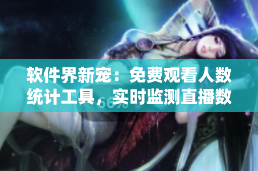软件界新宠：免费观看人数统计工具，实时监测直播数据流量