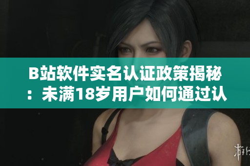 B站软件实名认证政策揭秘：未满18岁用户如何通过认证？