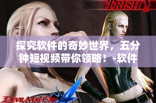 探究软件的奇妙世界，五分钟短视频带你领略！-软件相关视频推广
