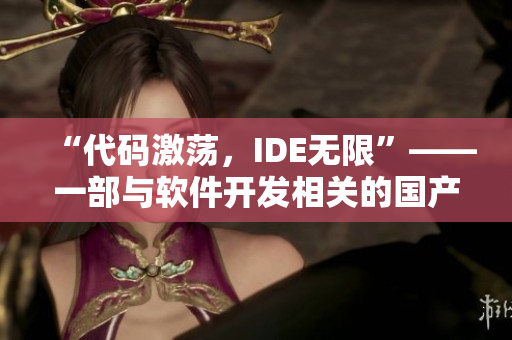 “代码激荡，IDE无限”——一部与软件开发相关的国产电视剧