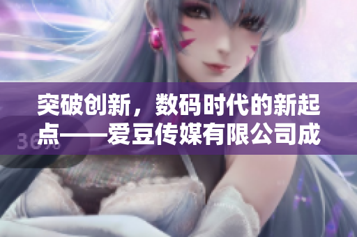 突破创新，数码时代的新起点——爱豆传媒有限公司成立于20XX年