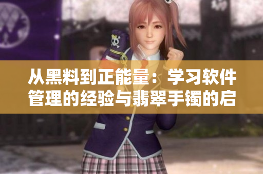 从黑料到正能量：学习软件管理的经验与翡翠手镯的启示
