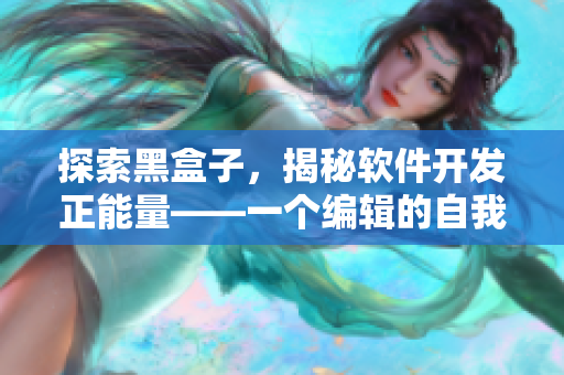 探索黑盒子，揭秘软件开发正能量——一个编辑的自我启示
