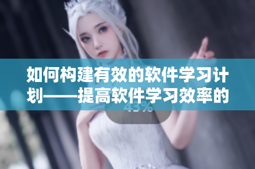 如何构建有效的软件学习计划——提高软件学习效率的五大技巧