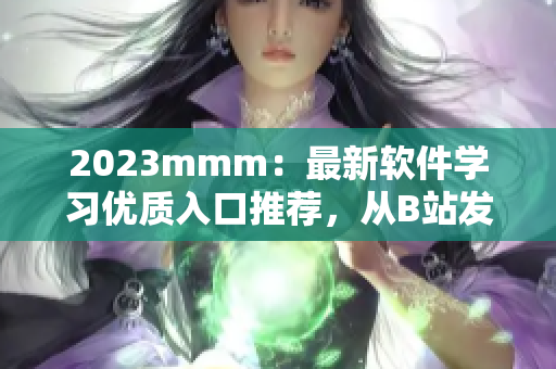 2023mmm：最新软件学习优质入口推荐，从B站发掘你的软件编程潜力！